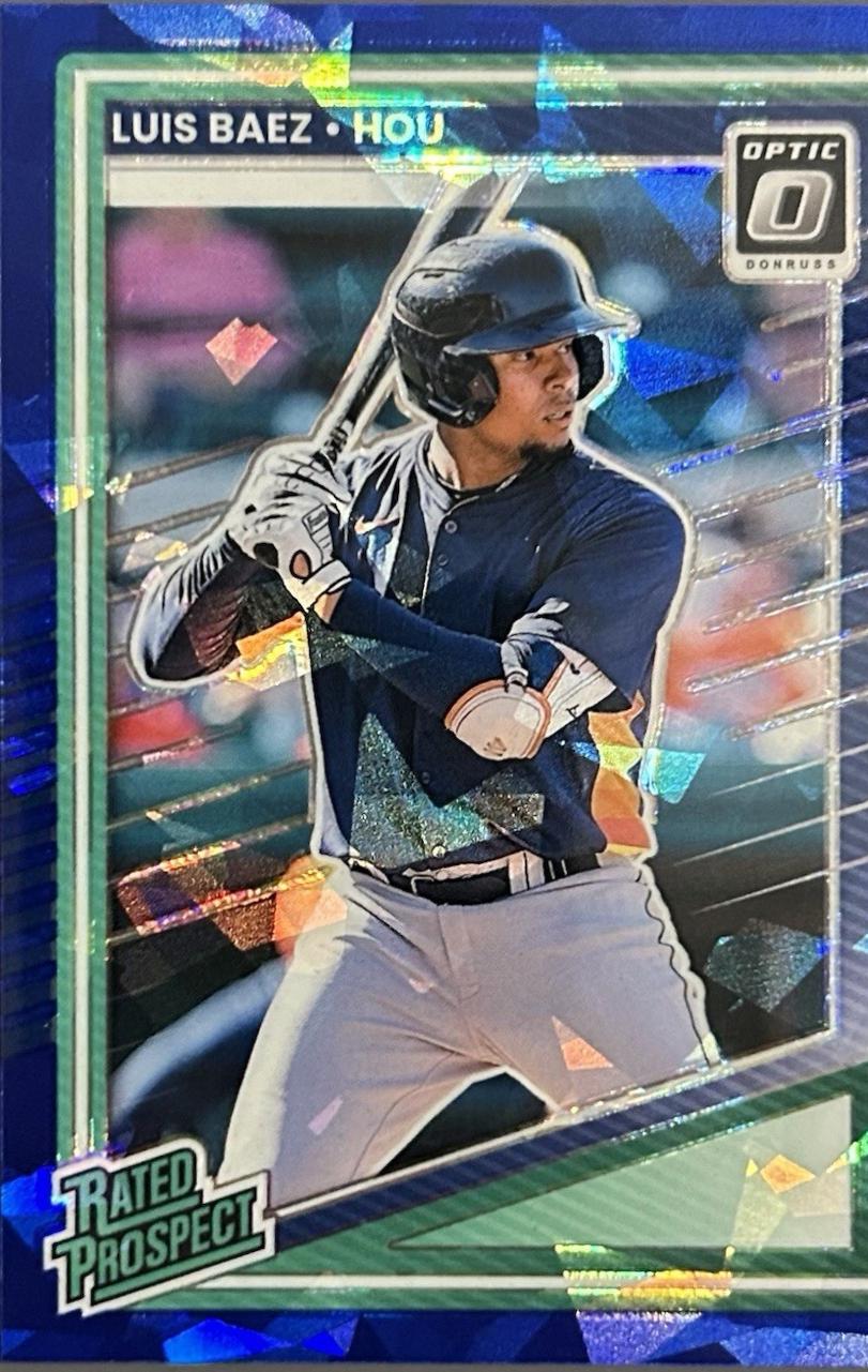 Luis Baez [Blue Cracked Ice Optic] #144