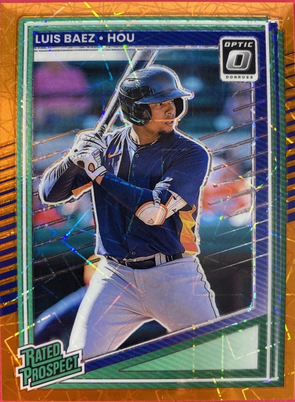 Luis Baez [Orange Velocity Optic] #144