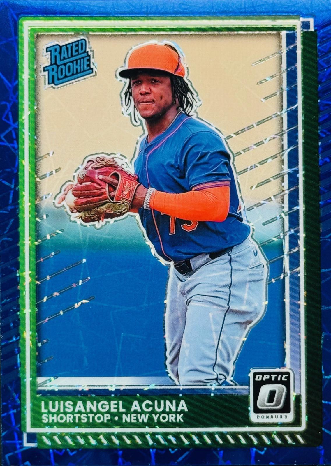 Luisangel Acuna [Blue Velocity Optic] #1