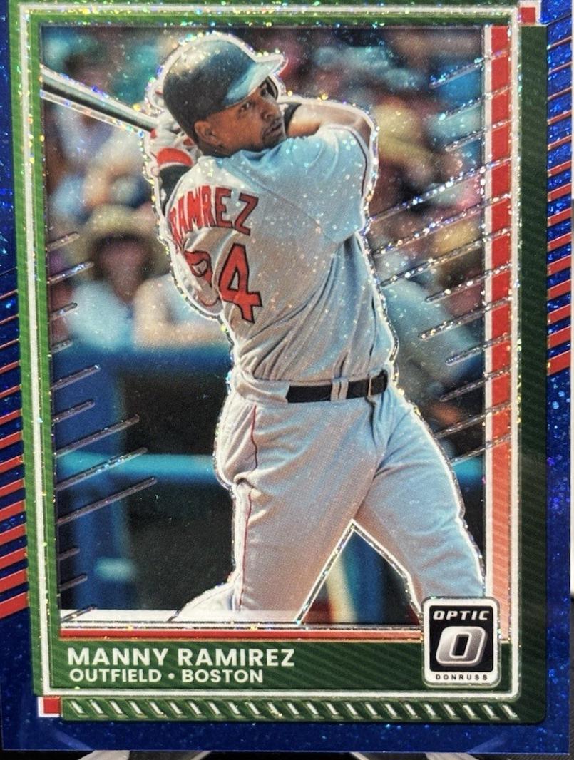 Manny Ramirez [Blue Glitter Optic] #26