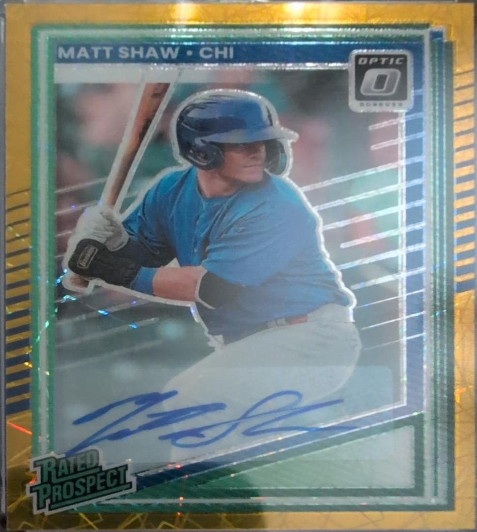 Matt Shaw [Gold Optic Signature] #143