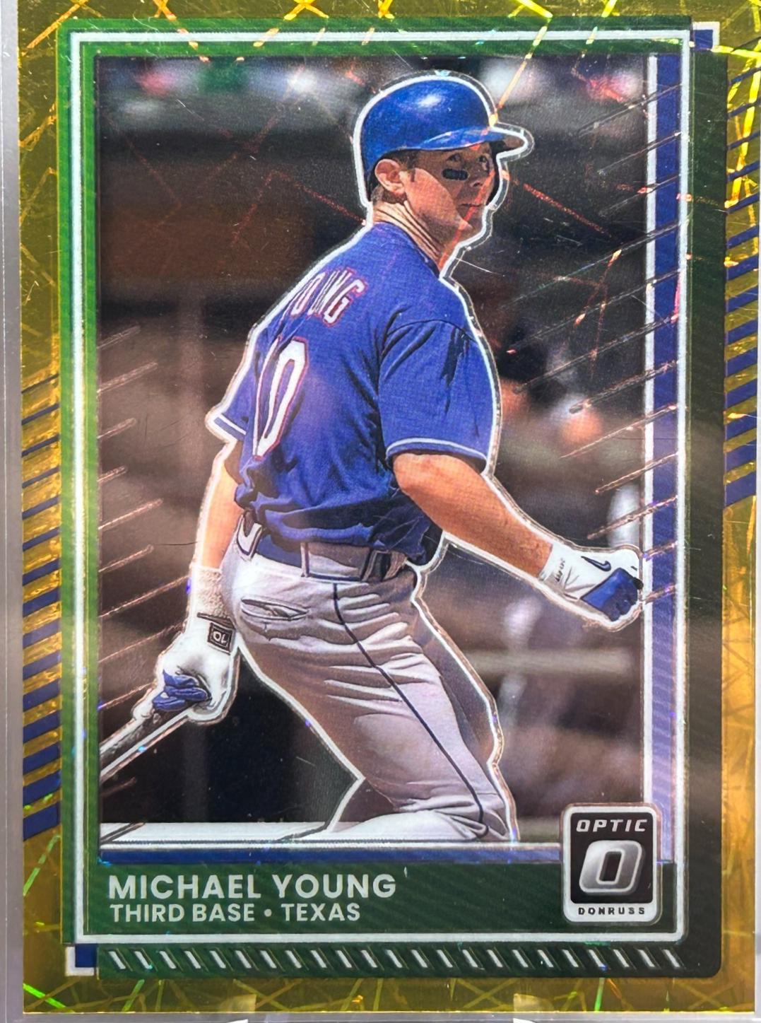 Michael Young [Gold Velocity Optic] #89