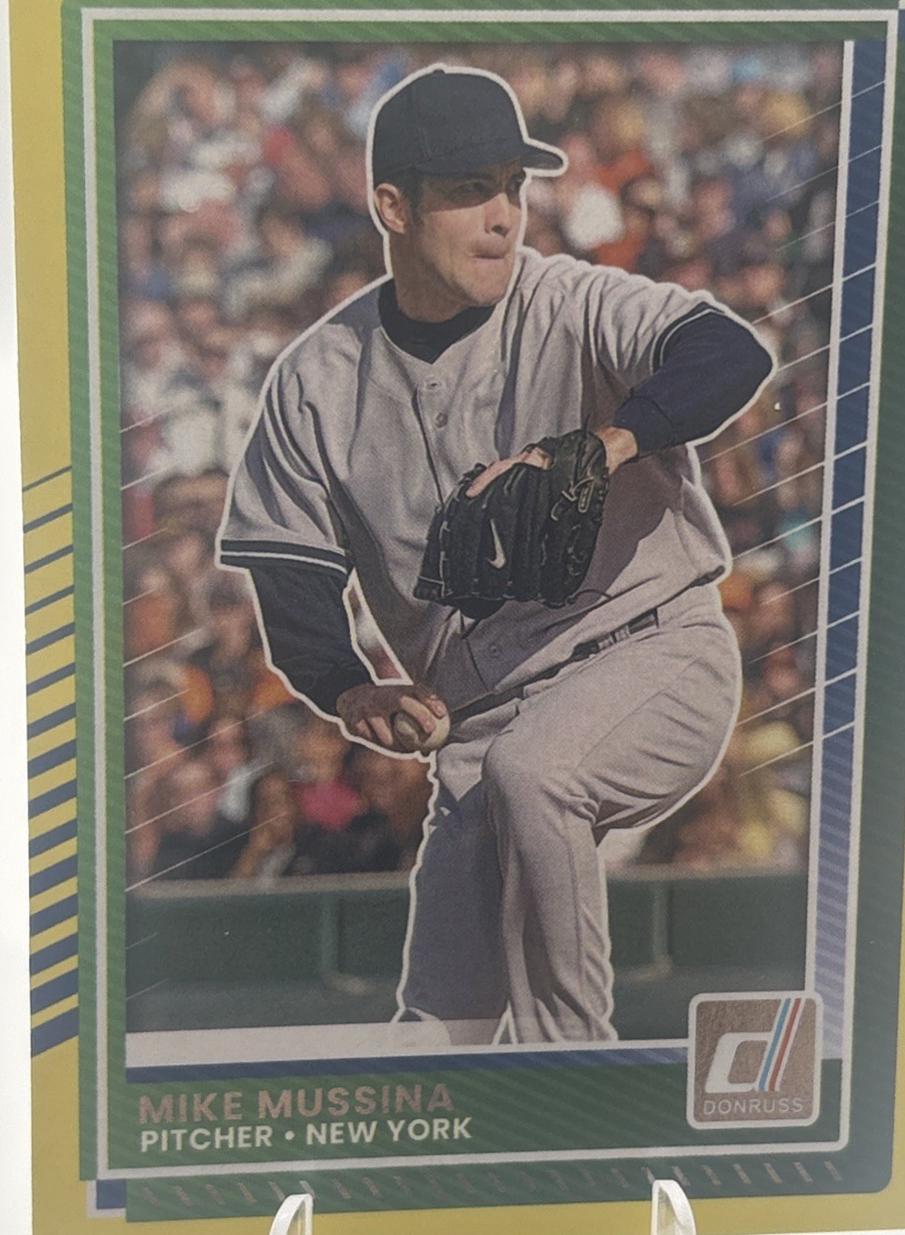 Mike Mussina [Yellow Flood] #100