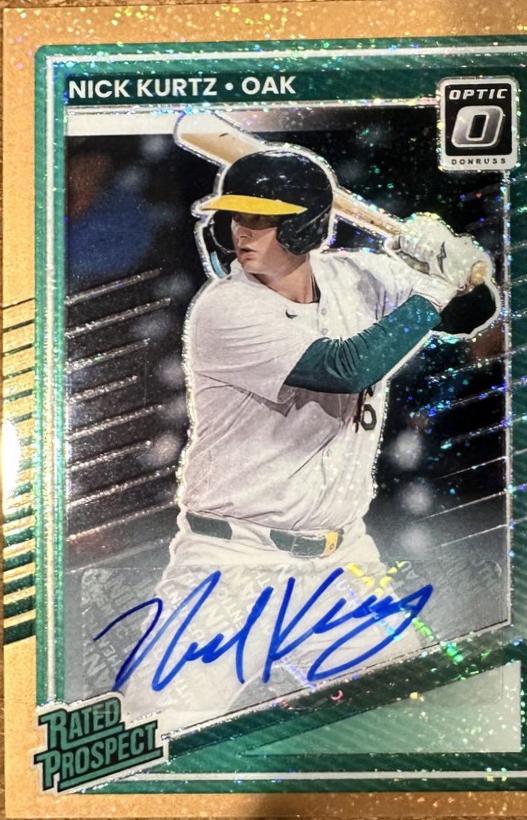 Nick Kurtz [Copper Glitter Optic Signature] #154