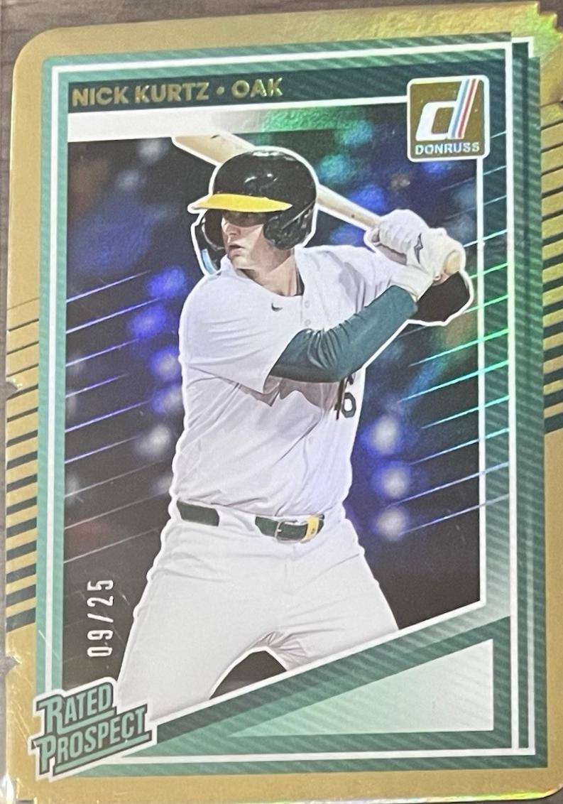 Nick Kurtz [Gold Die-Cut] #154