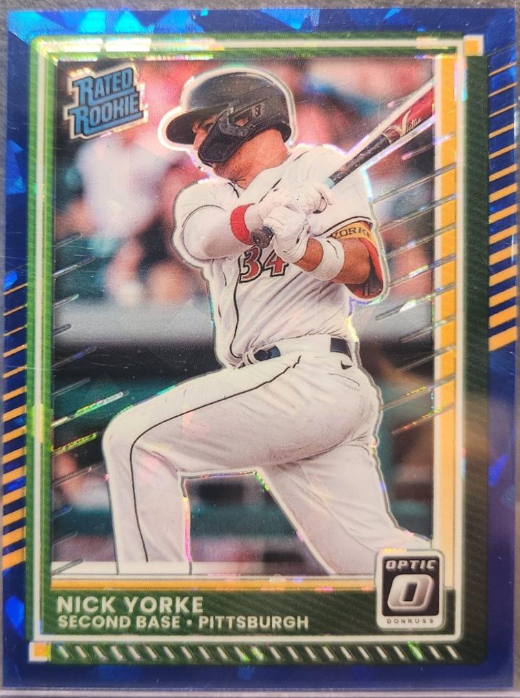 Nick Yorke [Blue Cracked Ice Optic] #37