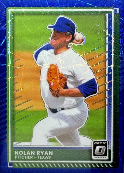Nolan Ryan [Blue Velocity Optic] #44