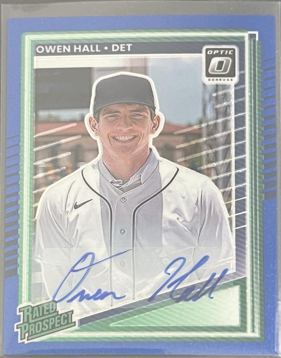Owen Hall [Blue Glitter Optic Signature] #130