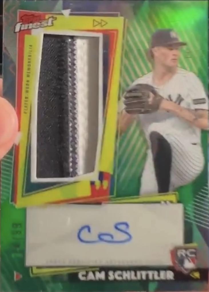 Cam Schlittler #RPA-CS