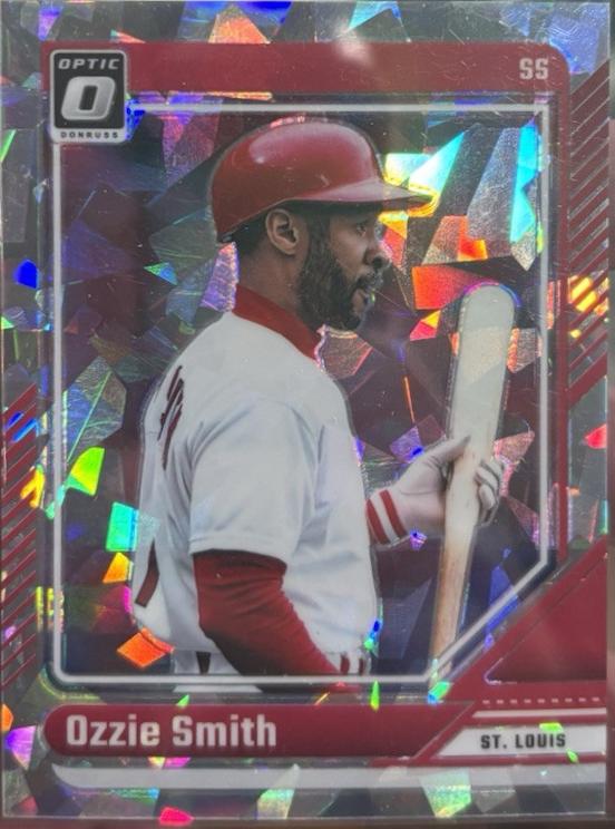 Ozzie Smith [Cracked Ice Optic] #3