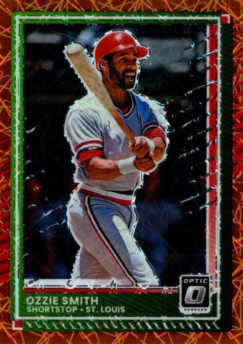 Ozzie Smith [Orange Velocity Optic] #3