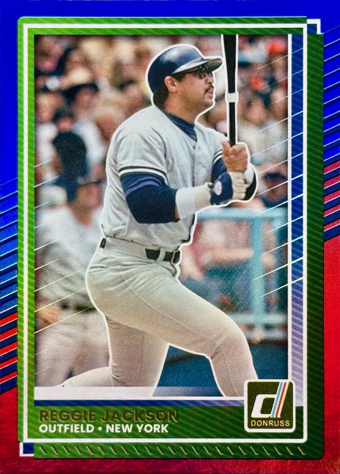 Reggie Jackson [Red Blue] #75