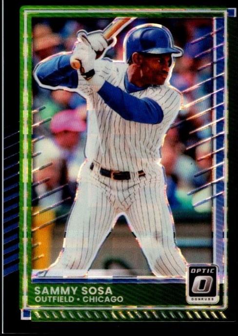 Sammy Sosa [Black Pandora Optic] #84