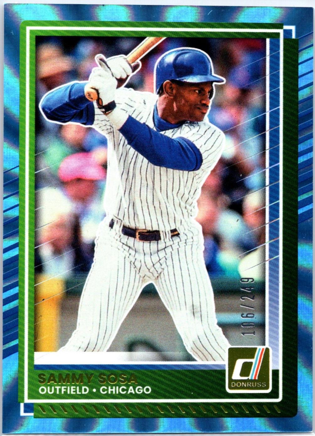 Sammy Sosa [Carolina Blue Laser] #84