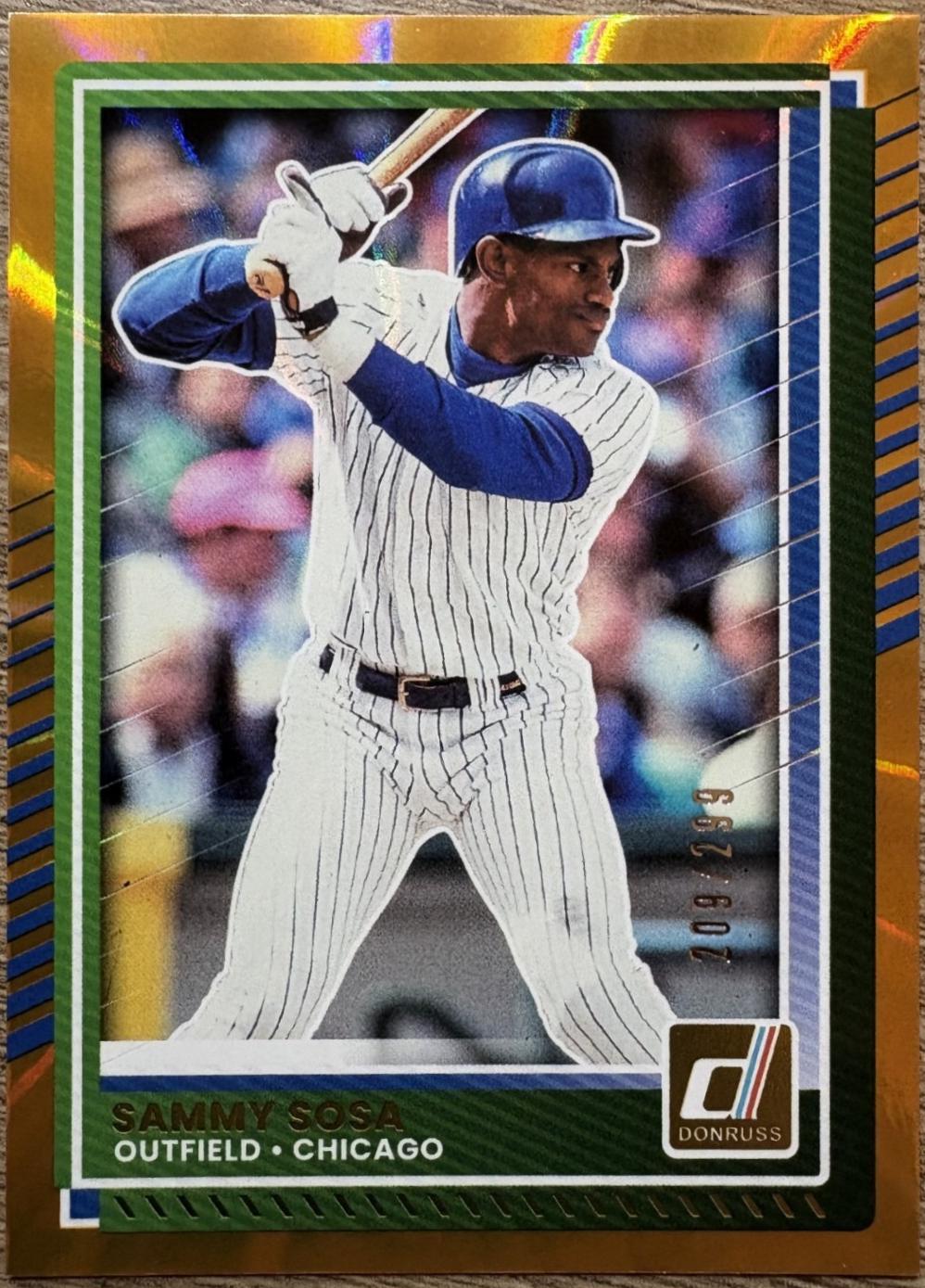 Sammy Sosa [Orange Laser] #84