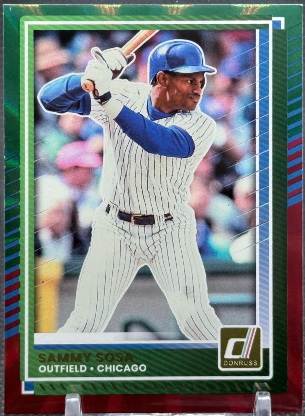 Sammy Sosa [Red Green Laser] #84