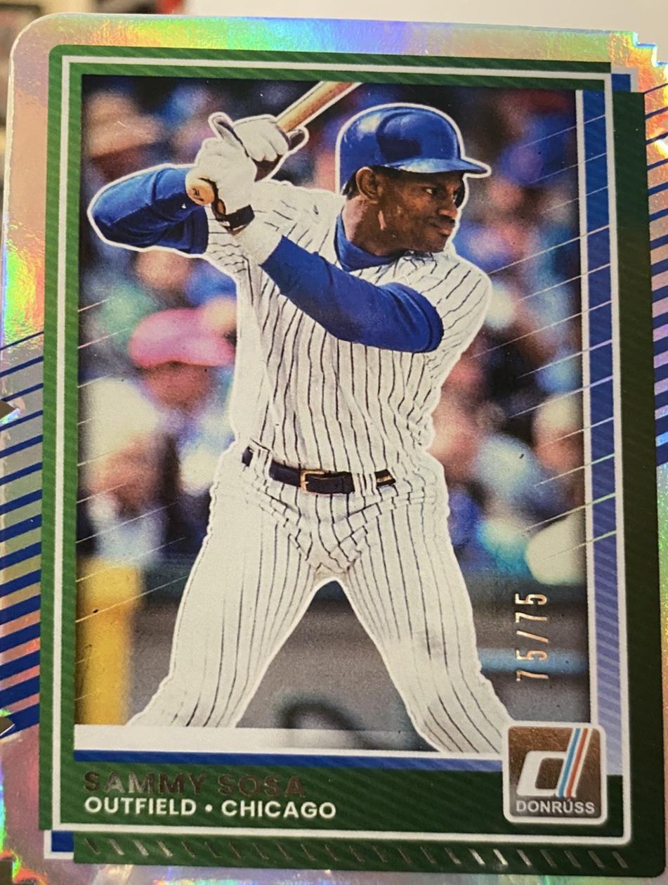 Sammy Sosa [Silver Die-Cut] #84