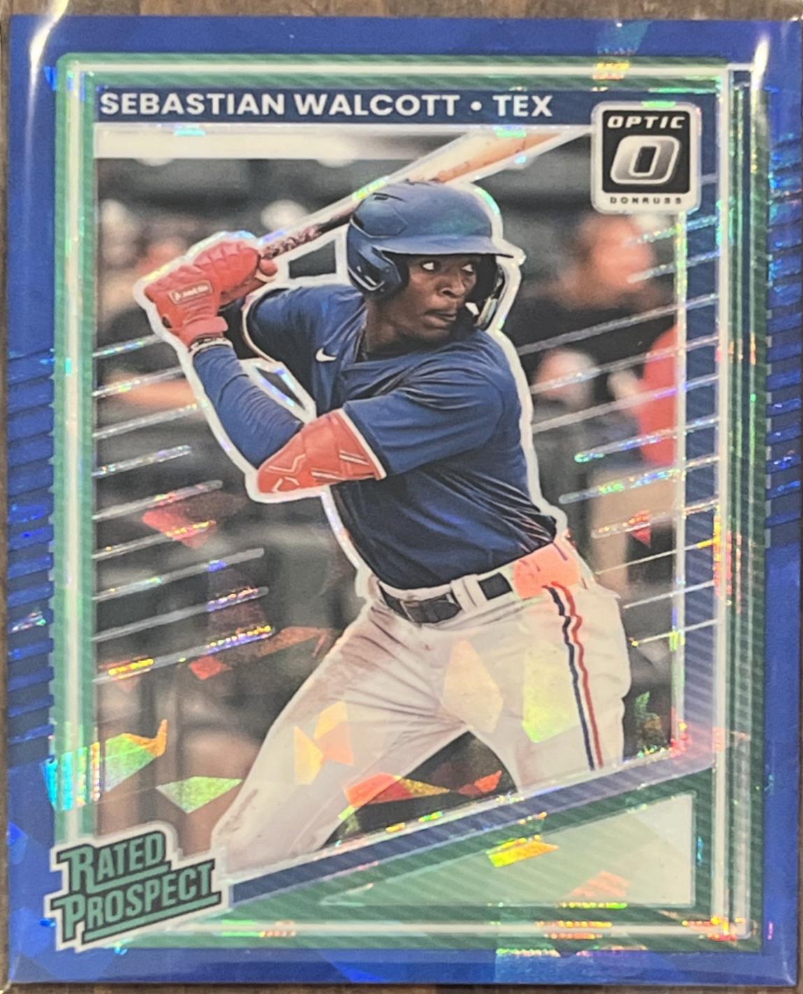 Sebastian Walcott [Blue Cracked Ice Optic] #103