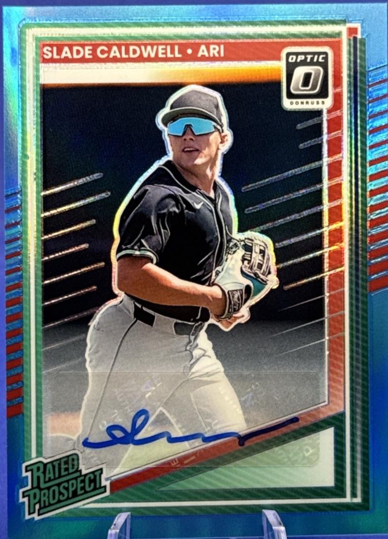 Slade Caldwell [Carolina Blue Optic Signature] #112