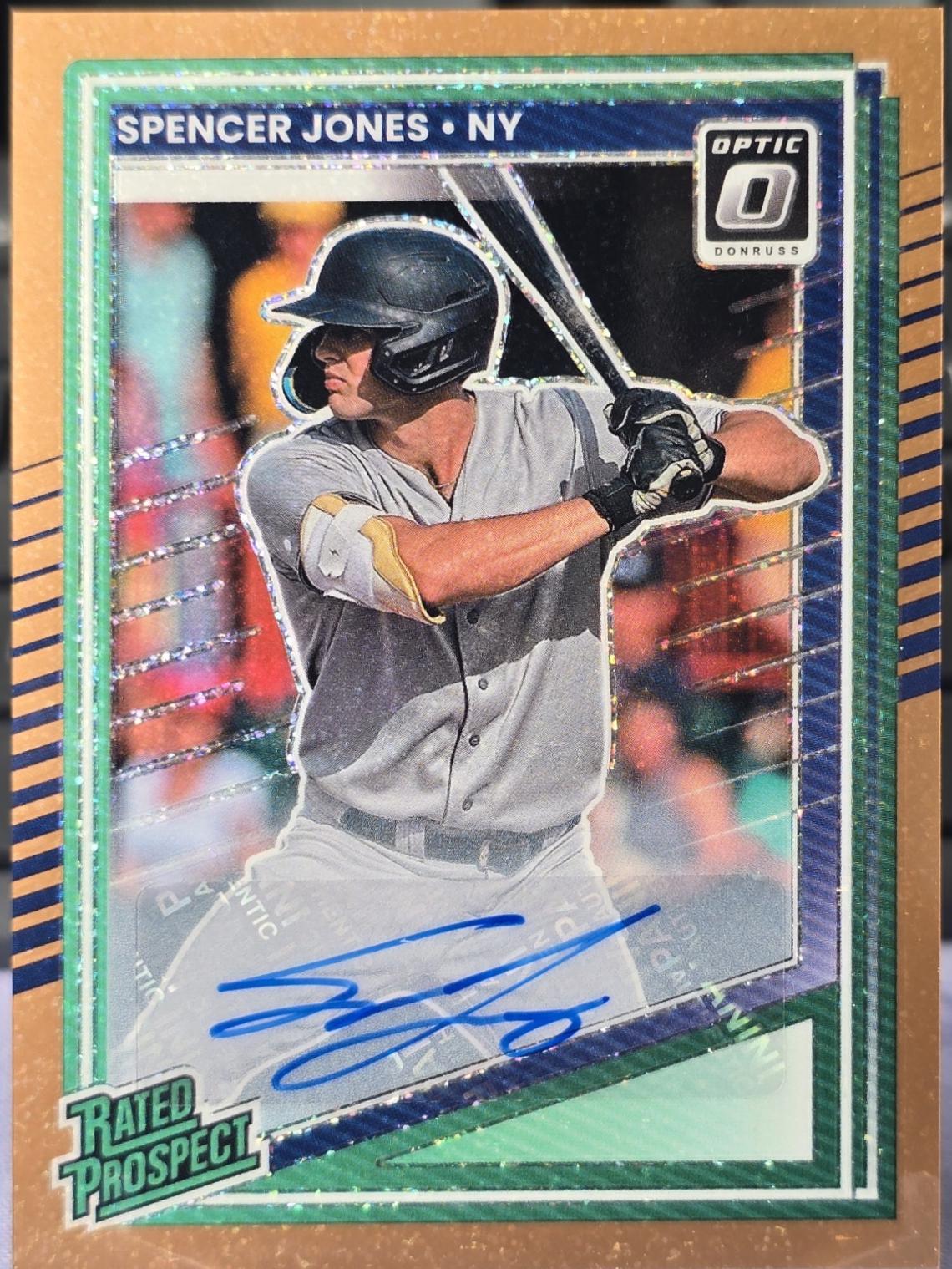Spencer Jones [Gold Optic Signature] #136