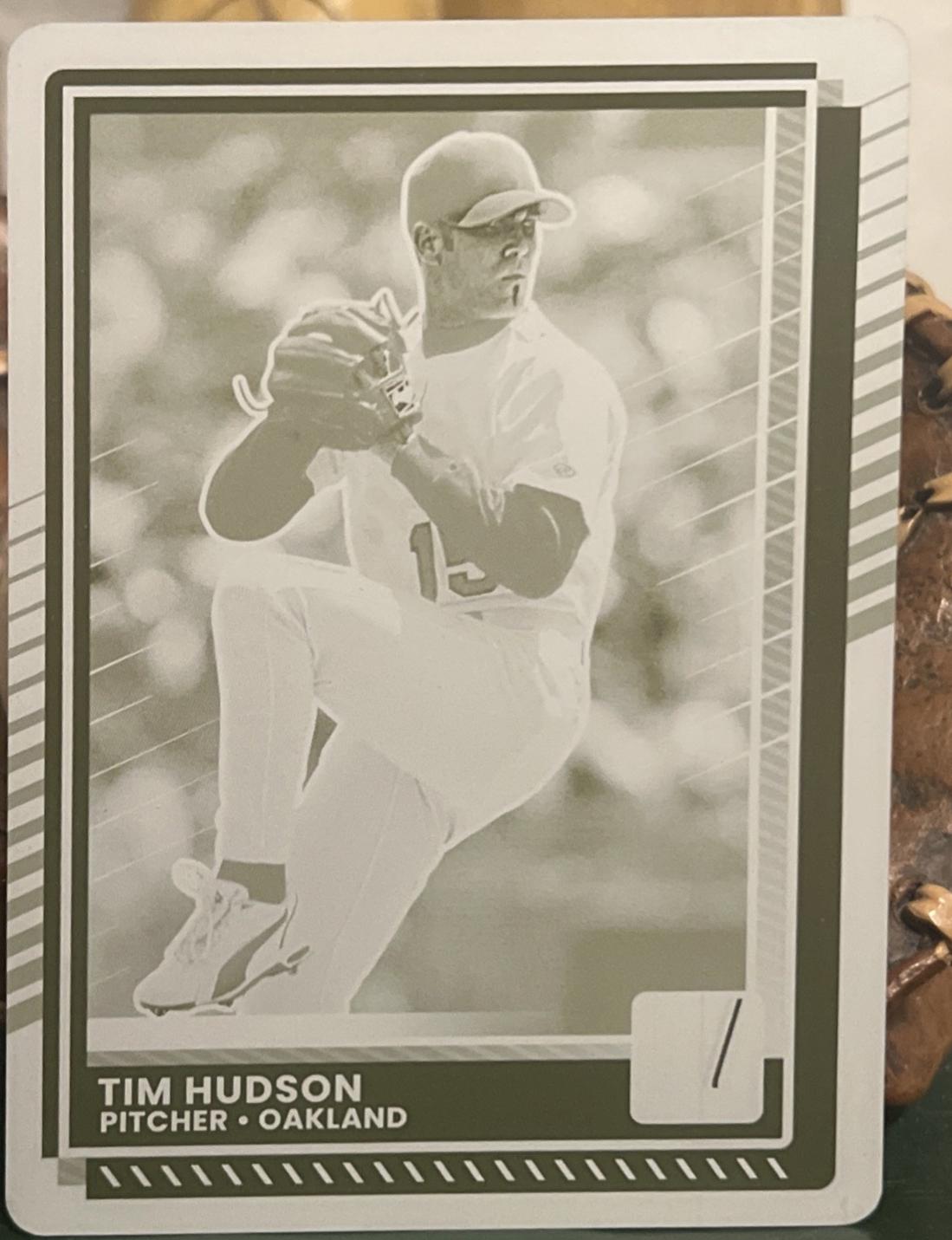 Tim Hudson [Printing Plate] #20