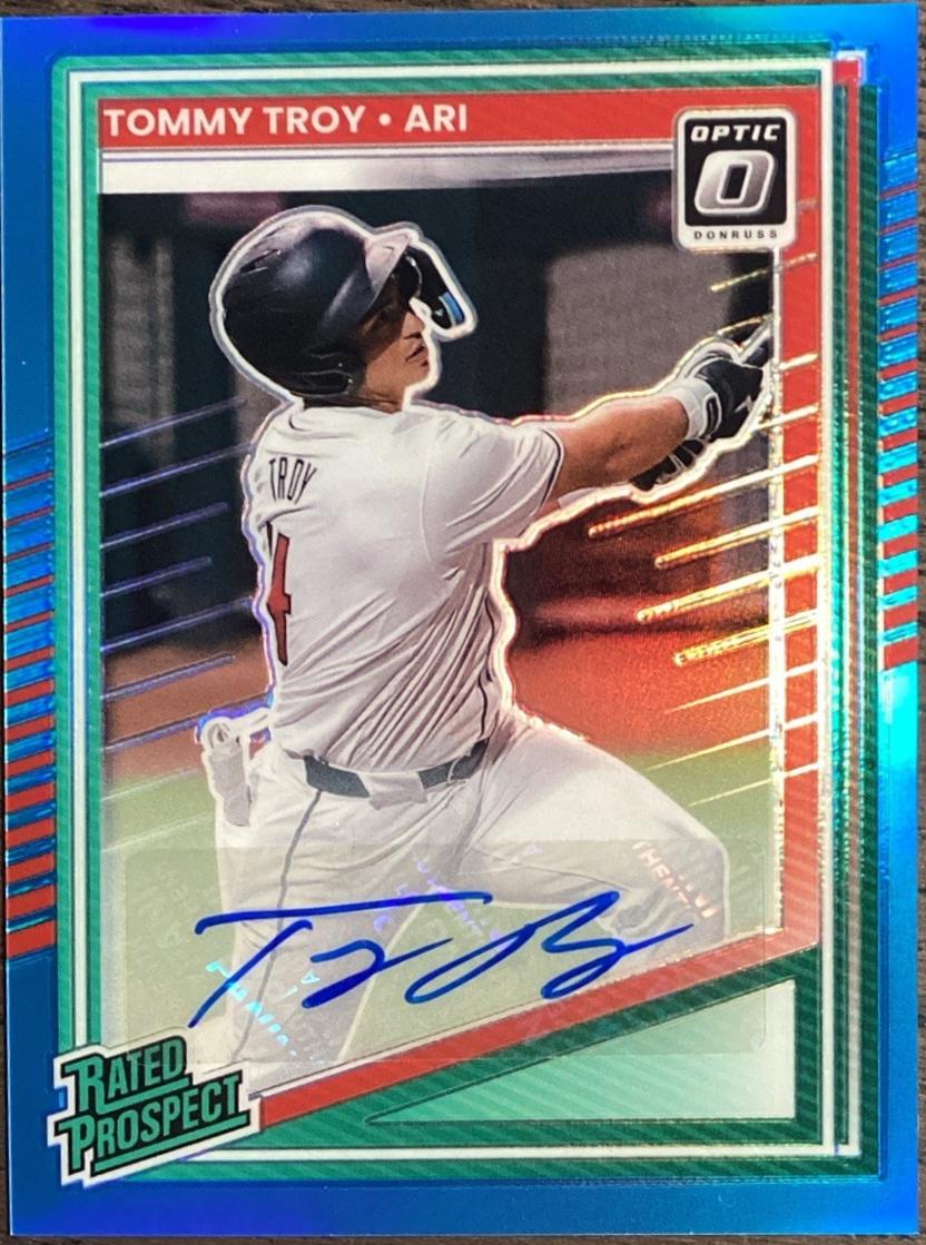 Tommy Troy [Carolina Blue Optic Signature] #138