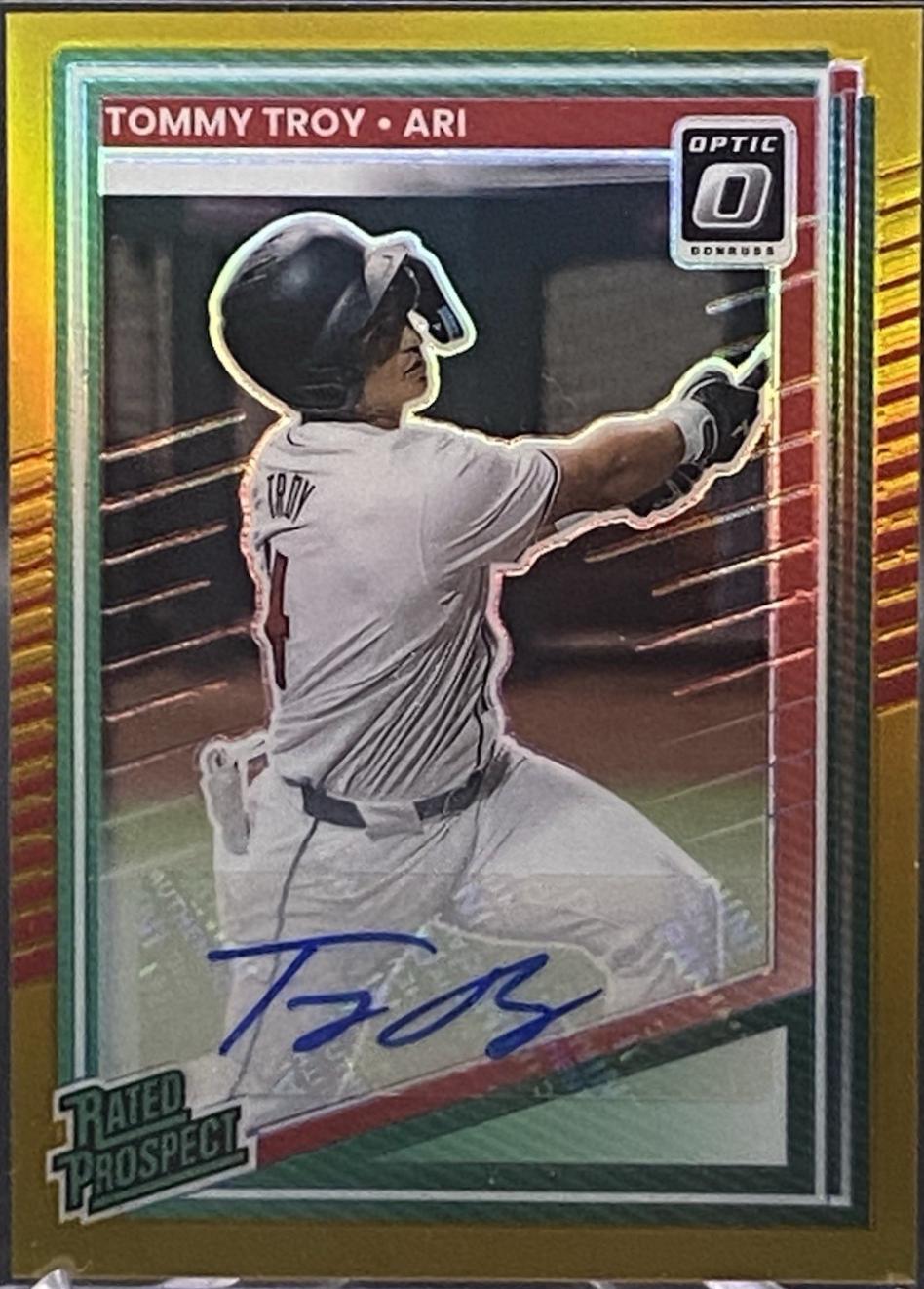 Tommy Troy [Gold Optic Signature] #138