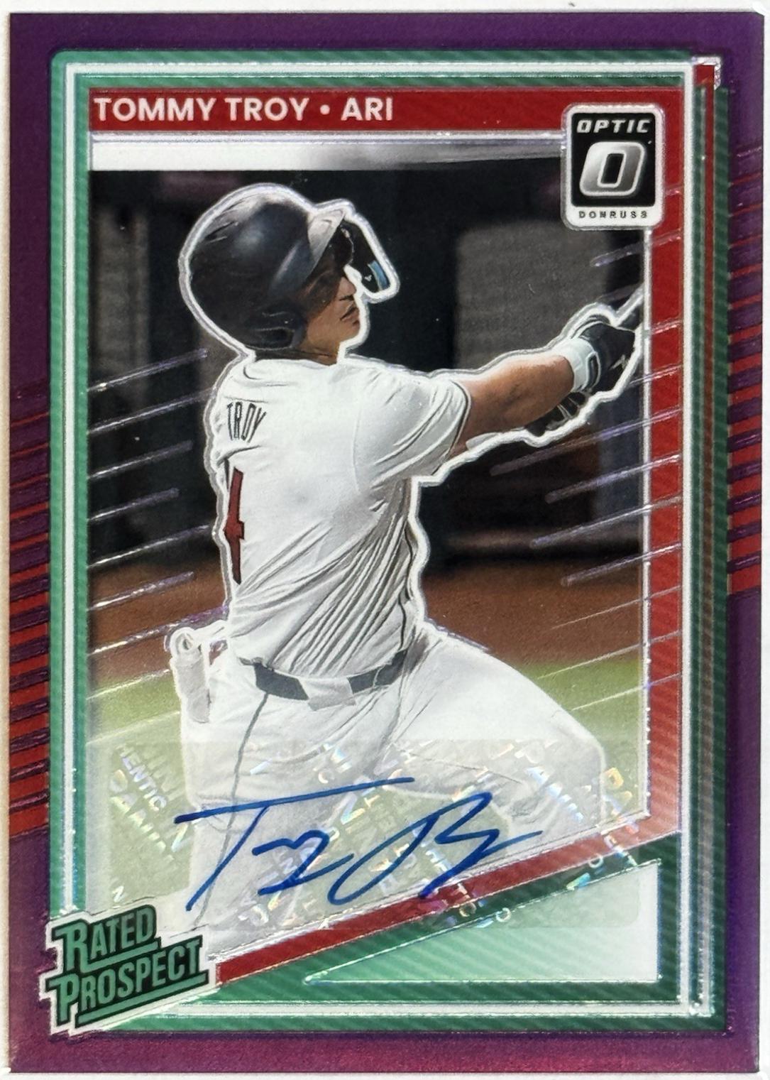 Tommy Troy [Purple Optic Signature] #138
