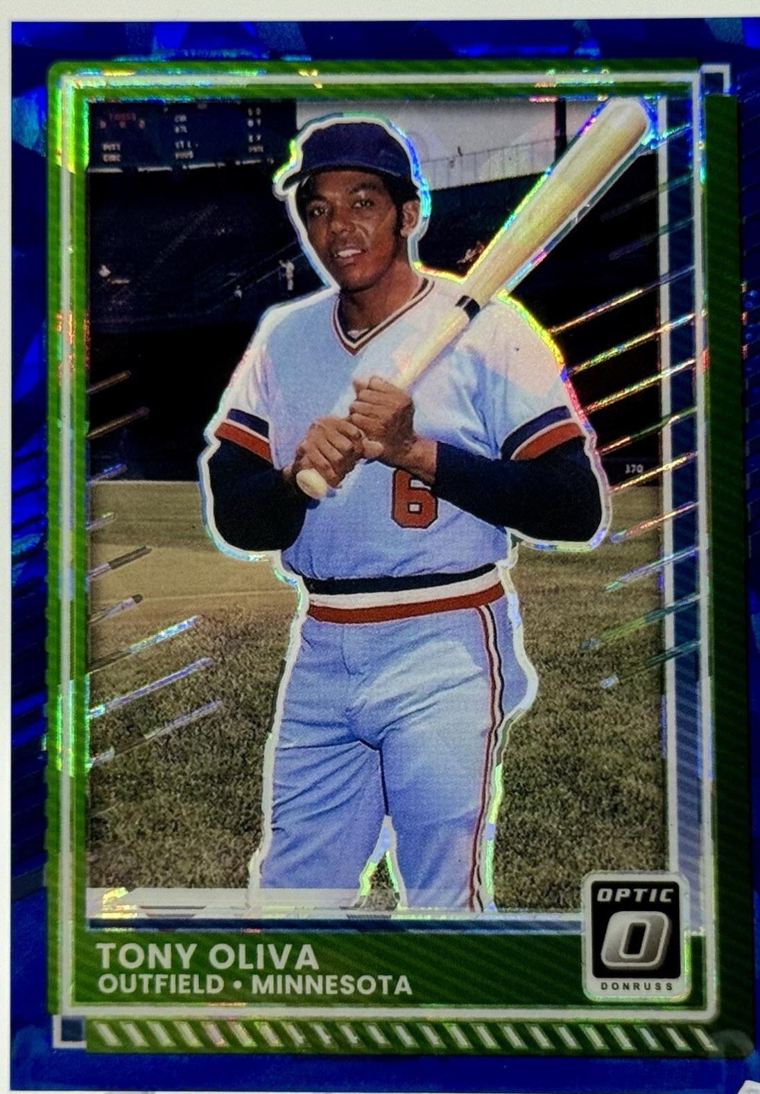 Tony Oliva [Blue Cracked Ice Optic] #23