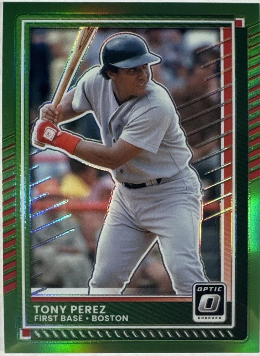 Tony Perez [Green Velocity Optic] #56