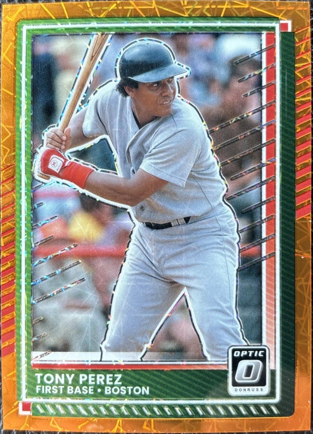 Tony Perez [Orange Velocity Optic] #56