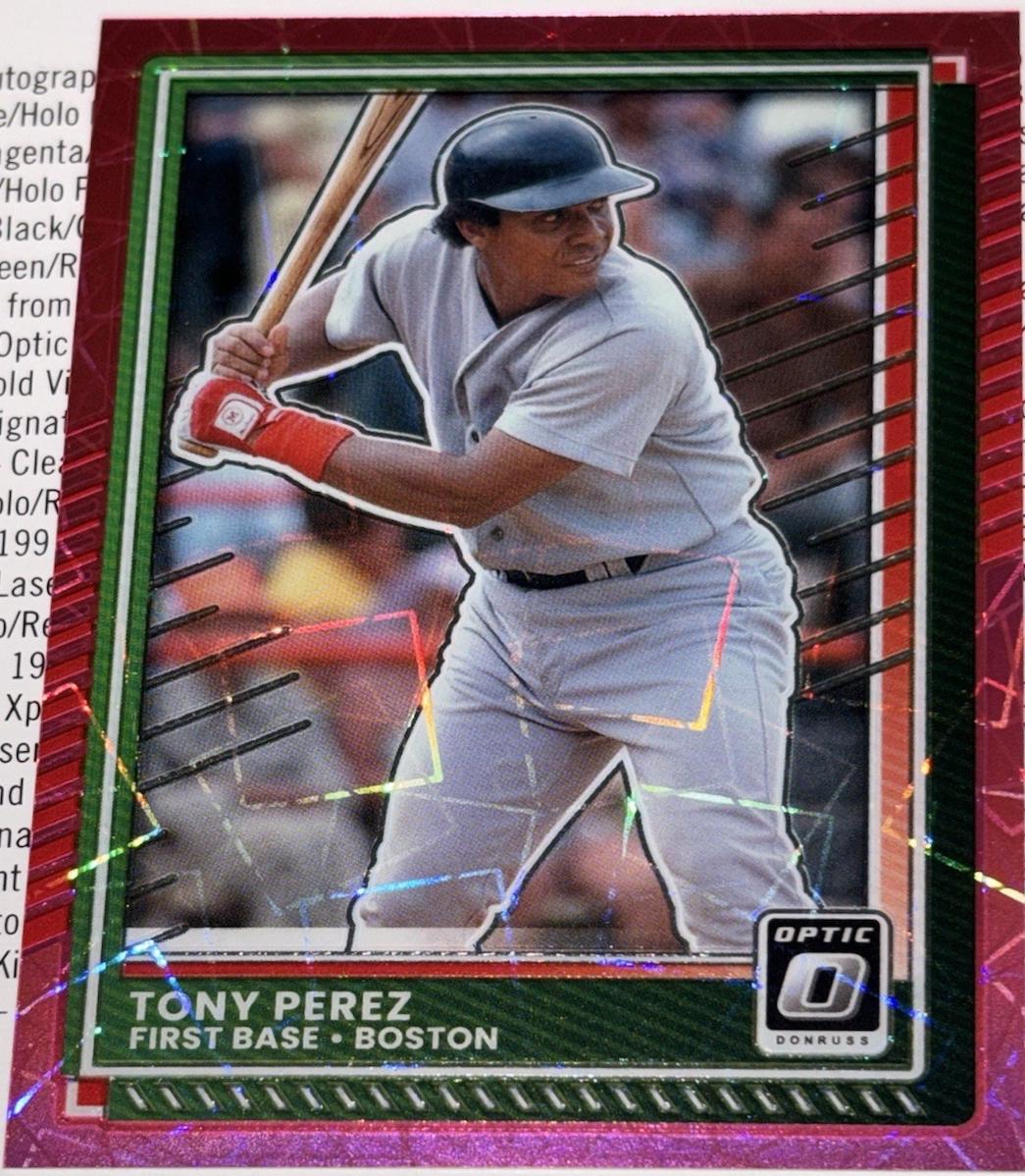 Tony Perez [Pink Velocity Optic] #56