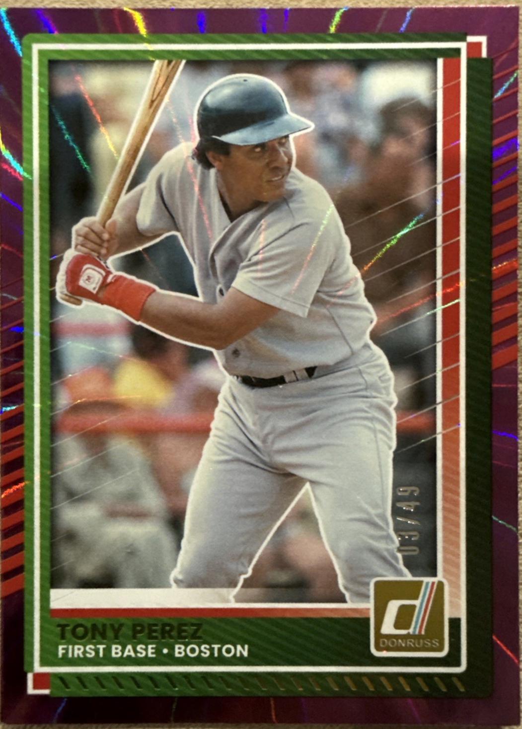 Tony Perez [Purple Optic] #56