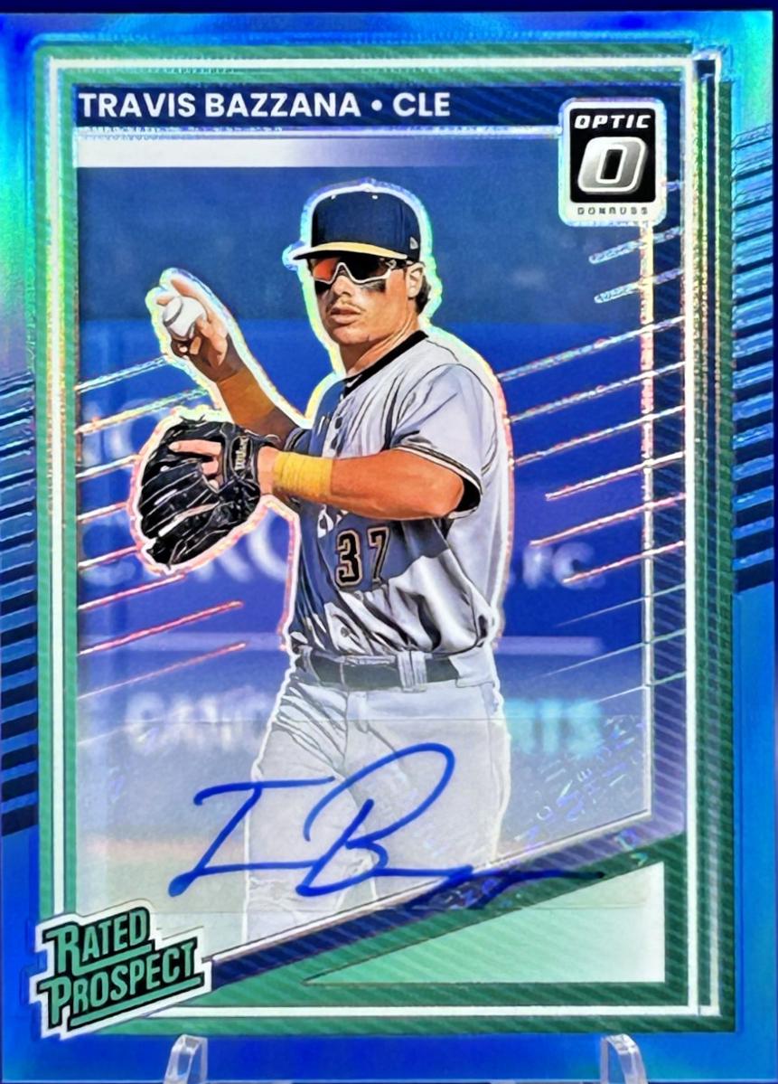 Travis Bazzana [Carolina Blue Optic Signature] #131