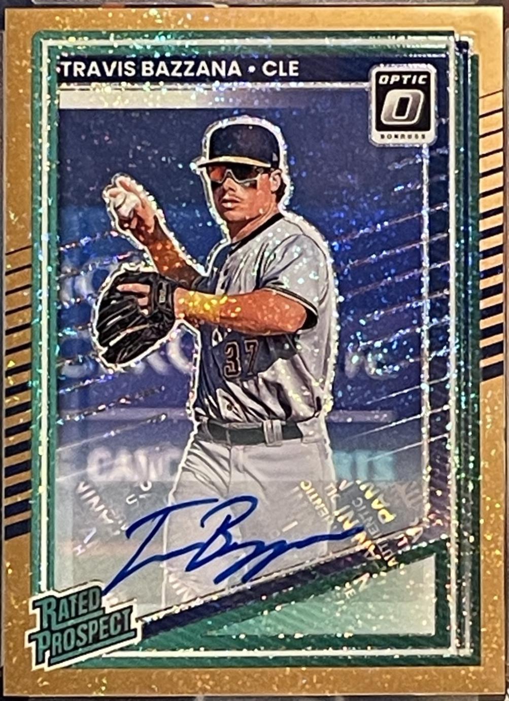 Travis Bazzana [Copper Glitter Optic Signature] #131