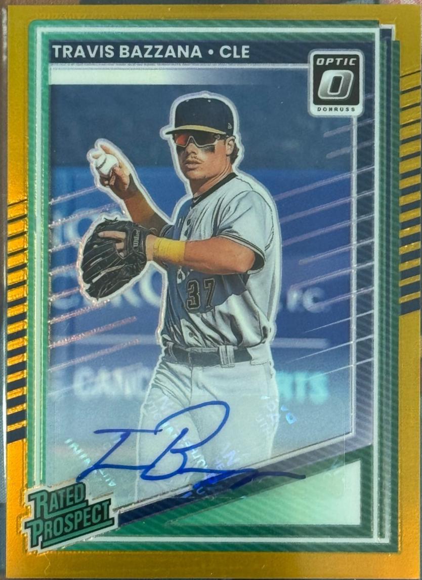Travis Bazzana [Gold Optic Signature] #131