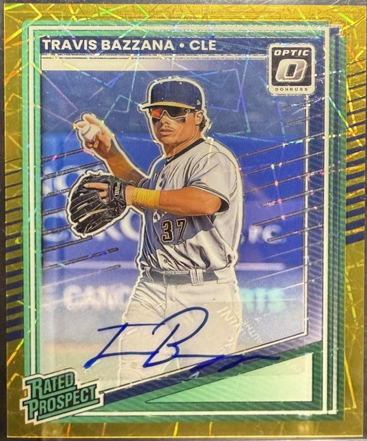 Travis Bazzana [Gold Velocity Optic Signature] #131
