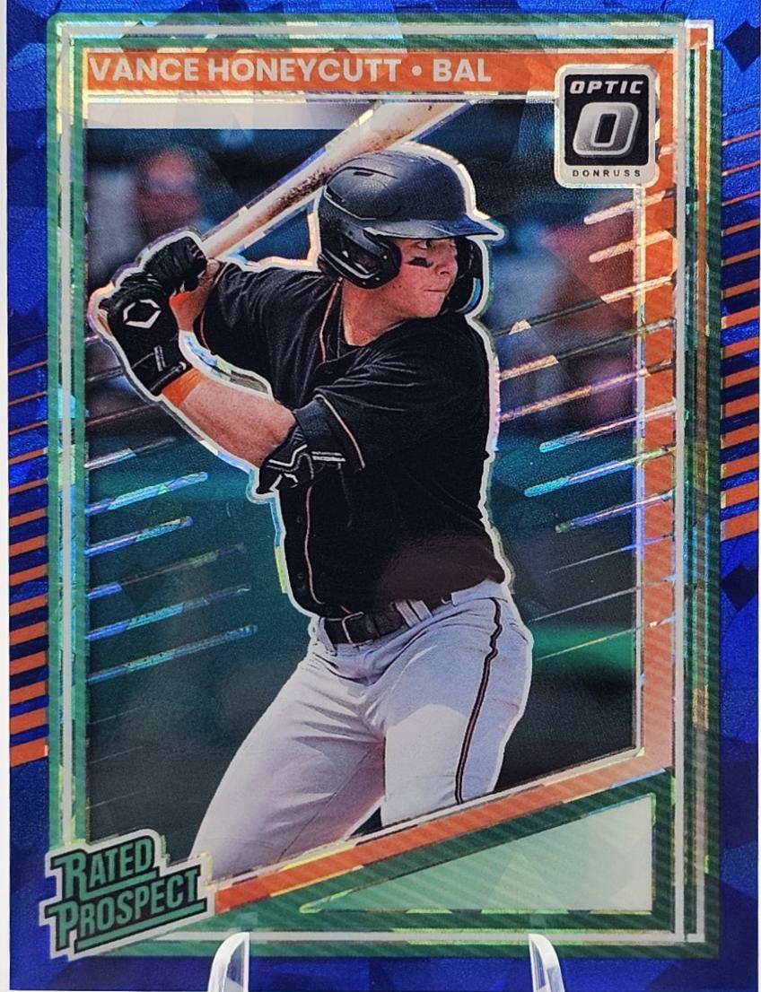 Vance Honeycutt [Blue Cracked Ice Optic] #161