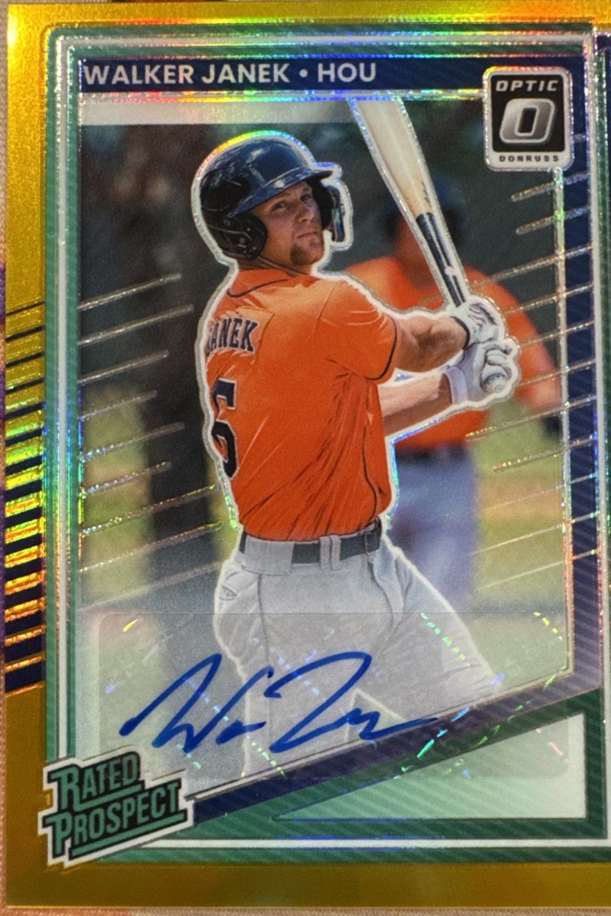 Walker Janek [Gold Optic Signature] #176