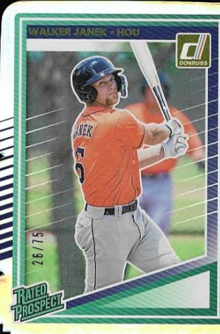 Walker Janek [Silver Die-Cut] #176