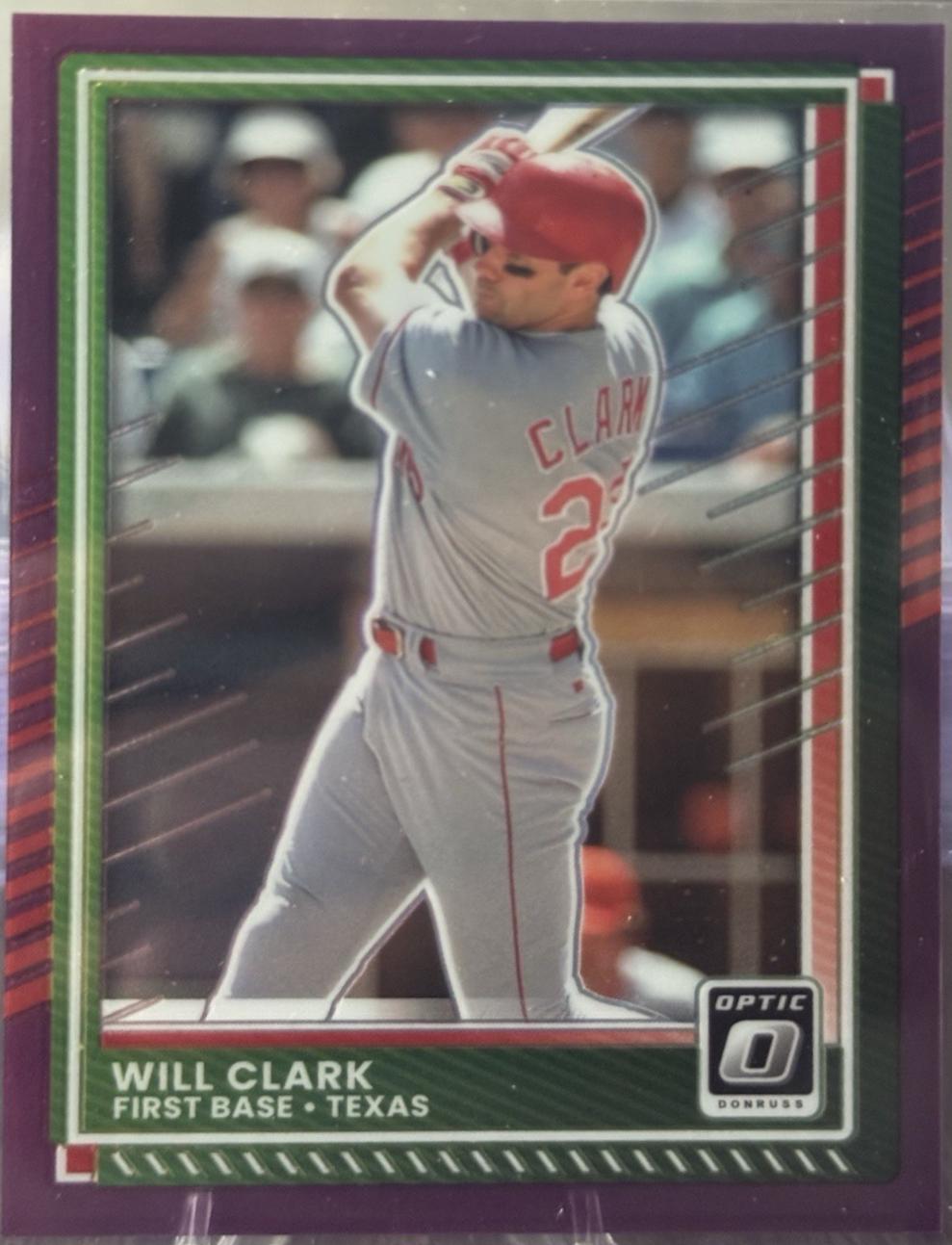 Will Clark [Purple Optic] #64