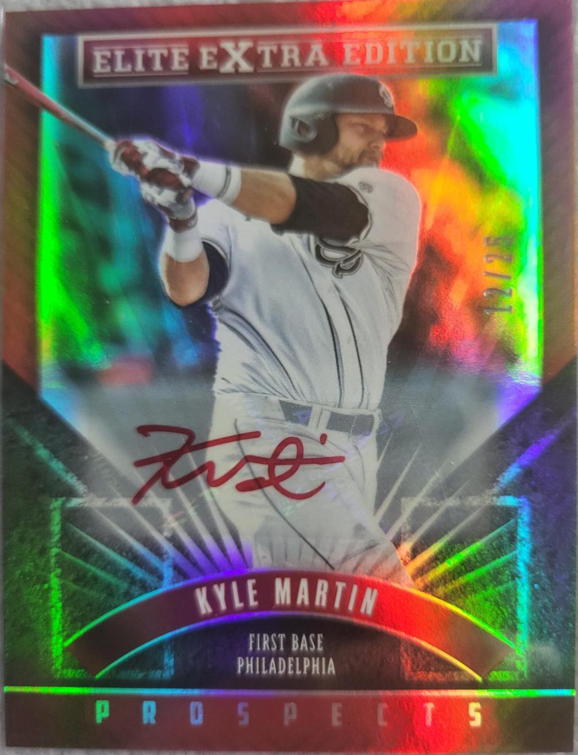 Kyle Martin [Red Autograph] #115