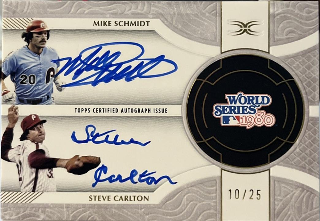 Mike Schmidt / Steve Carlton #DWSA-SCA