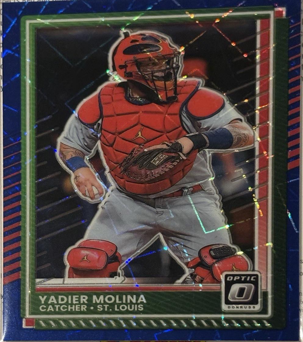 Yadier Molina [Blue Velocity Optic] #66