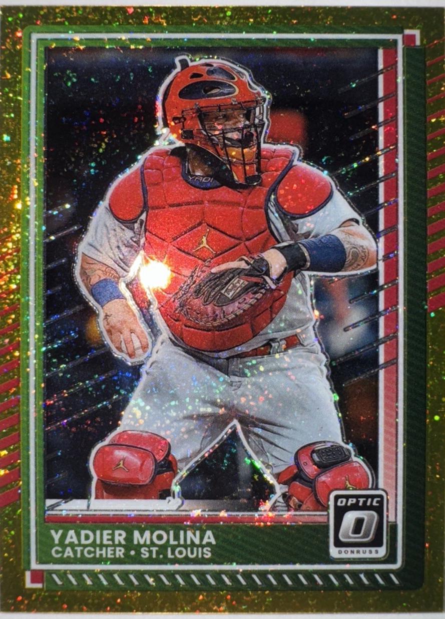 Yadier Molina [Gold Glitter Optic] #66