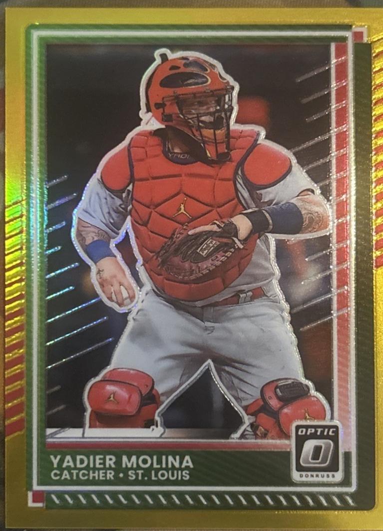 Yadier Molina [Gold Optic] #66