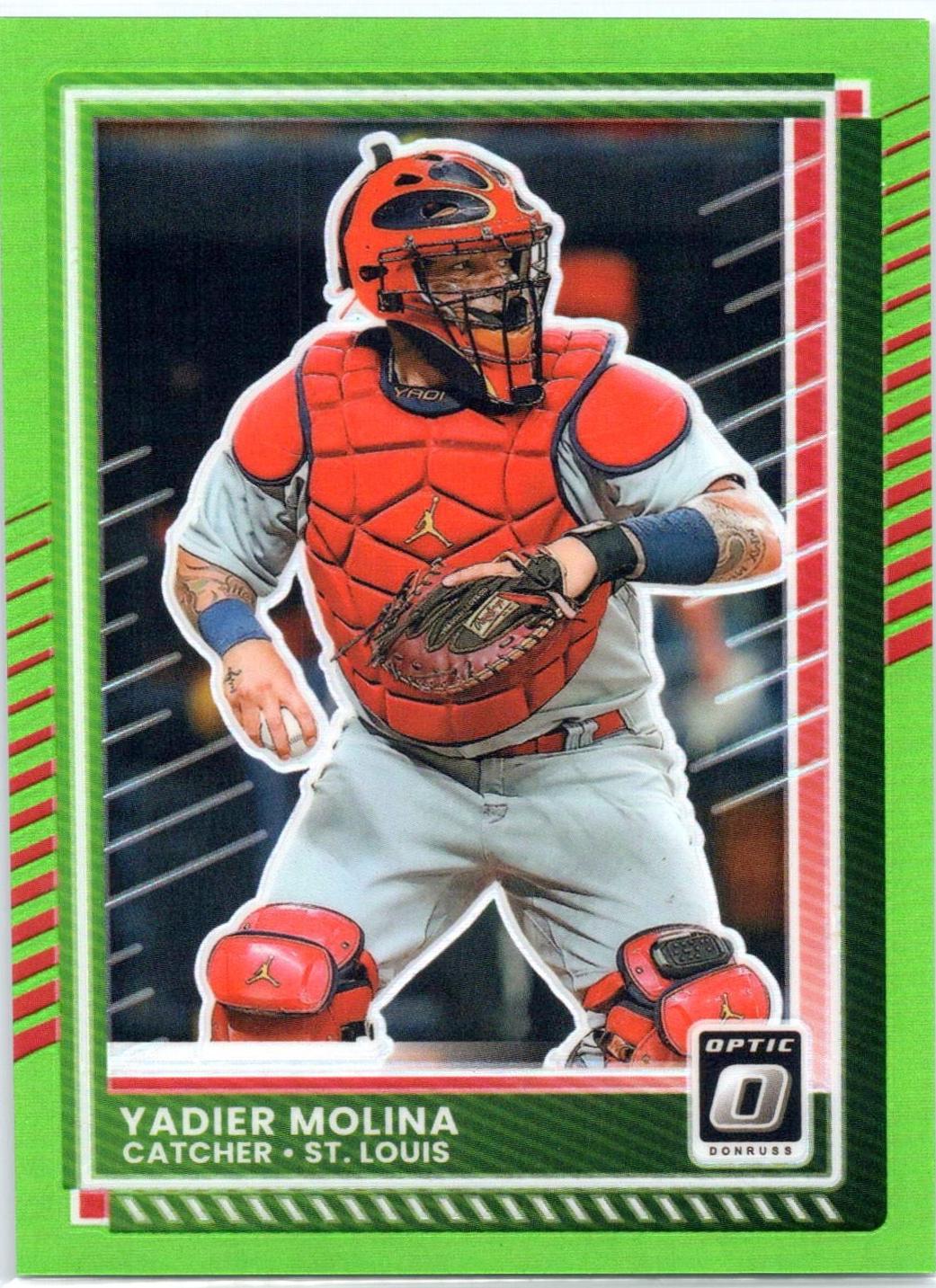Yadier Molina [Green Velocity Optic] #66