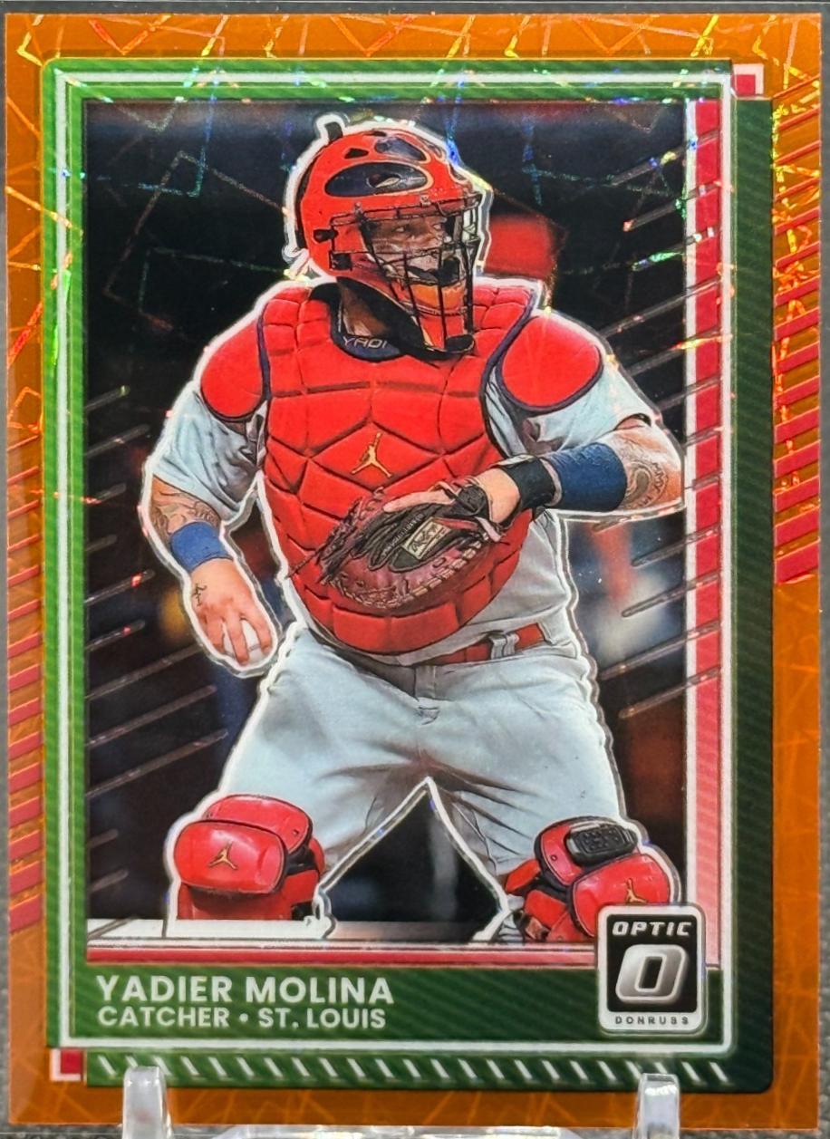 Yadier Molina [Orange Velocity Optic] #66