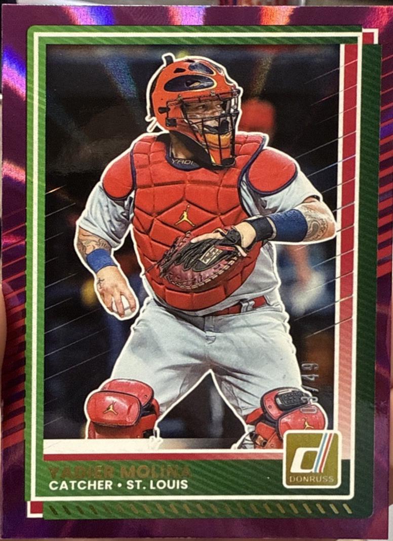 Yadier Molina [Purple Laser] #66