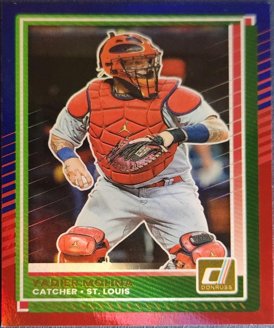 Yadier Molina [Red Blue Laser] #66
